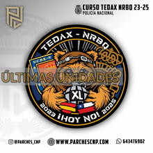 Cargar imagen en el visor de la galería, EMBLEMA CONMEMORATIVO DEL XL CURSO TEDAX AÑO 2023-2025