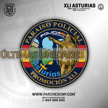 Cargar imagen en el visor de la galería, EMBLEMA ASTURIAS PROMOCIÓN XLI E.B. POLICÍA NACIONAL