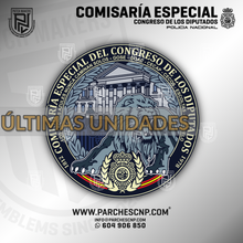 Cargar imagen en el visor de la galería, EMBLEMA NO OFICIAL DE LA COMISARÍA ESPECIAL DEL CONGRESO DE LOS DIPUTADOS