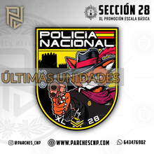 Cargar imagen en el visor de la galería, EMBLEMA CONMEMORATIVO SECCIÓN 28 P.N. E.B. PROMOCIÓN XL