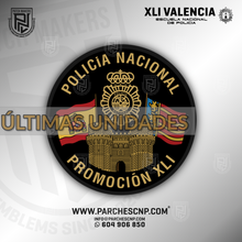 Cargar imagen en el visor de la galería, EMBLEMA PROVINCIA DE VALENCIA PROMOCIÓN XLI E.B. POLICÍA NACIONAL