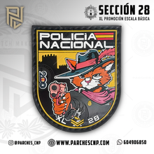 Cargar imagen en el visor de la galería, EMBLEMA CONMEMORATIVO SECCIÓN 28 P.N. E.B. PROMOCIÓN XL