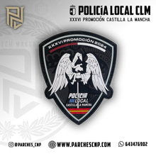 Cargar imagen en el visor de la galería, EMBLEMA CONMEMORATIVO PROMOCIÓN XXXVI - 2024 POLICÍA LOCAL DE TOLEDO