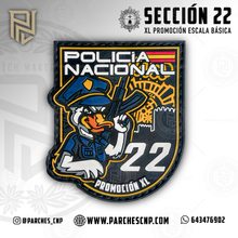 Cargar imagen en el visor de la galería, EMBLEMA CONMEMORATIVO SECCIÓN 22 P.N. E.B. PROMOCIÓN XL