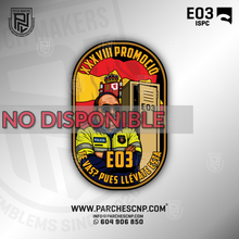Cargar imagen en el visor de la galería, EMBLEMA PROMOCIÓ XXXVIII MOSSOS D´ESQUADRA SECC ECO 03 - AÑO 2025
