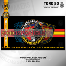 Cargar imagen en el visor de la galería, BANDERA TORO 50 TURNO ALFA - CURSO XXXVIII U.I.P. 2025