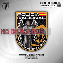 Cargar imagen en el visor de la galería, EMBLEMA CONMEMORATIVO PROMOCIÓN XXXIII DE SUBINSPECTORES POLICÍA NACIONAL
