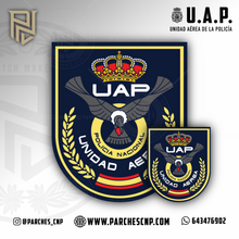 Cargar imagen en el visor de la galería, EMBLEMA DE LA UNIDAD AÉREA DE LA POLICÍA NACIONAL (NUEVO EMBLEMA)