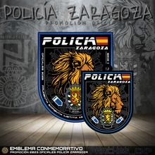 Cargar imagen en el visor de la galería, EMBLEMA CONMEMORATIVO PROMOCIÓN 2023 OFICIALES POLICÍA ZARAGOZA
