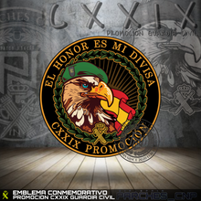 Cargar imagen en el visor de la galería, EMBLEMA CONMEMORATIVO G.C. PROMOCIÓN CXXIX 2023-24 (ÁGUILA)