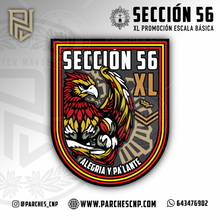 Cargar imagen en el visor de la galería, EMBLEMA CONMEMORATIVO SECCIÓN 56 P.N. E.B. PROMOCIÓN XL