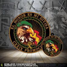 Cargar imagen en el visor de la galería, EMBLEMA CONMEMORATIVO G.C. PROMOCIÓN CXXIX 2023-24 (ÁGUILA)