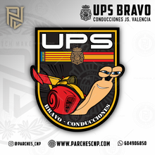 Cargar imagen en el visor de la galería, EMBLEMA BRAZO CONDUCCIONES DE VALENCIA - INDICATIVO BRAVO