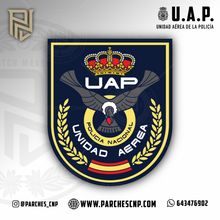 Cargar imagen en el visor de la galería, EMBLEMA DE LA UNIDAD AÉREA DE LA POLICÍA NACIONAL (NUEVO EMBLEMA)