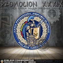 Cargar imagen en el visor de la galería, EMBLEMA CONMEMORATIVO P.N. E.B. PROMOCIÓN XXXIX