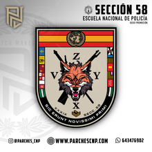 Cargar imagen en el visor de la galería, EMBLEMA CONMEMORATIVO SECCIÓN 58 P.N. E.B. PROMOCIÓN XXXIX