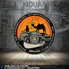 Cargar imagen en el visor de la galería, EMBLEMA EQUIPO DE COOPERACIÓN INTERNACIONAL DE MAURITANIA - NOUADHIBOU