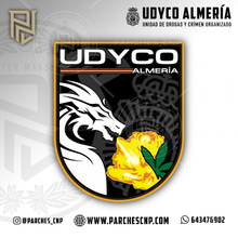 Cargar imagen en el visor de la galería, EMBLEMA UDYCO ALMERÍA (DROGAS)