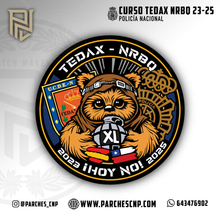 Cargar imagen en el visor de la galería, EMBLEMA CONMEMORATIVO DEL XL CURSO TEDAX AÑO 2023-2025