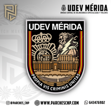 Cargar imagen en el visor de la galería, EMBLEMA DE BRAZO DE LA U.D.E.V DE MÉRIDA