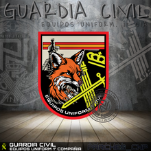 Cargar imagen en el visor de la galería, PARCHE GUARDIA CIVIL EQUIPOS UNIFORM 1º CIA SAGUNTO