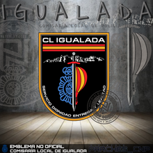 Cargar imagen en el visor de la galería, EMBLEMA DE BRAZO COMISARÍA LOCAL DE IGUALADA