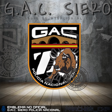 Cargar imagen en el visor de la galería, EMBLEMA DE BRAZO G.A.C. SIERO