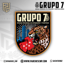 Cargar imagen en el visor de la galería, EMBLEMA BRIGADA PROVINCIAL EXTRANJERÍA Y FRONTERAS - GRUPO VII - MADRID