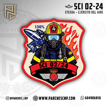 Cargar imagen en el visor de la galería, EMBLEMA SCI ETESDA CICLO 02/2024 ESPECIALIDAD BOMBEROS