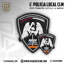 Cargar imagen en el visor de la galería, EMBLEMA CONMEMORATIVO PROMOCIÓN XXXVI - 2024 POLICÍA LOCAL DE TOLEDO