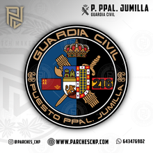 Cargar imagen en el visor de la galería, EMBLEMA GUARDIA CIVIL PUESTO PRINCIPAL DE JUMILLA (MURCIA) 216