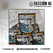 Cargar imagen en el visor de la galería, EMBLEMA CONMEMORATIVO SECCIÓN 41 P.N. E.B. PROMOCIÓN XL