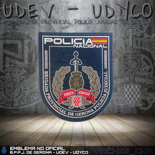 Cargar imagen en el visor de la galería, EMBLEMA DE BRAZO B.P.P.J. DE GERONA - UDEV - UDYCO