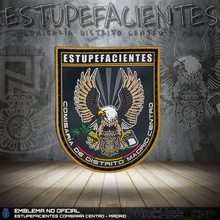 Cargar imagen en el visor de la galería, EMBLEMA DE BRAZO DEL GRUPO DE ESTUPEFACIENTES DE LA COMISARÍA CENTRO DE MADRID