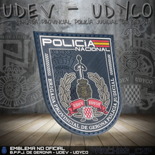 Cargar imagen en el visor de la galería, EMBLEMA DE BRAZO B.P.P.J. DE GERONA - UDEV - UDYCO