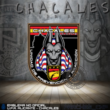 Cargar imagen en el visor de la galería, EMBLEMA U.P.R. - CHACALES - ALICANTE