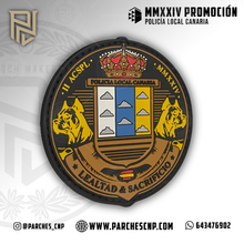 Cargar imagen en el visor de la galería, EMBLEMA POLICIA LOCAL CANARIA PROMOCIÓN MMXXIV