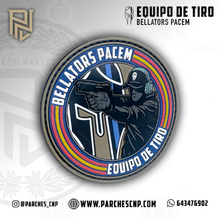 Cargar imagen en el visor de la galería, EMBLEMA BELLATORS PACEM - EQUIPO DE TIRO