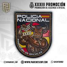 Cargar imagen en el visor de la galería, EMBLEMA CONMEMORATIVO PROMOCIÓN XXXIlI OFICIAL DE POLICÍA 2024/25