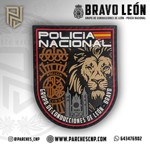 Cargar imagen en el visor de la galería, EMBLEMA BRAZO CONDUCCIONES DE LEÓN - BRAVO