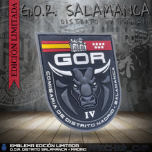 Cargar imagen en el visor de la galería, EMBLEMA DE BRAZO G.O.R. DISTRITO SALAMANCA - MADRID