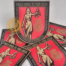 Cargar imagen en el visor de la galería, EMBLEMA BRAZO TRIBUNAL SUPREMO - AUDIENCIA NACIONAL -  CGPJ