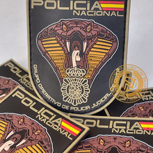 Cargar imagen en el visor de la galería, EMBLEMA DE BRAZO DE LA POLICÍA JUDICIAL DE LA COMISARÍA DE ROTA