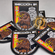 Cargar imagen en el visor de la galería, EMBLEMA CONMEMORATIVO DE LA SECCIÓN 31 DE LA PROMOCIÓN XXXVIII
