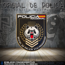 Cargar imagen en el visor de la galería, EMBLEMA CONMEMORATIVO PROMOCIÓN XXXI OFICIAL DE POLICÍA 2022/23