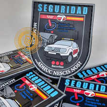 Cargar imagen en el visor de la galería, EMBLEMA SEGURIDAD PRIVADA CENTRO DE TRANSPORTES DE COSLADA