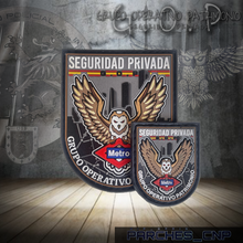 Cargar imagen en el visor de la galería, EMBLEMA DEL GRUPO OPERATIVO DE PATRIMONIO G.O.P SEGURIDAD PRIVADA