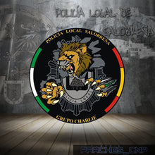 Cargar imagen en el visor de la galería, EMBLEMA DE LA POLICÍA LOCAL DE SALOBREÑA