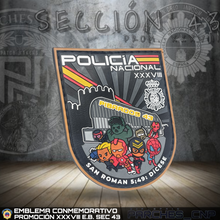 Cargar imagen en el visor de la galería, EMBLEMA CONMEMORATIVO DE LA SECCIÓN 43 DE LA PROMOCIÓN XXXVIII