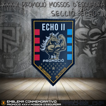 Cargar imagen en el visor de la galería, EMBLEMA PROMOCIÓ XXXVI MOSSOS D´ESQUADRA SECC ECHO II AÑO 2023
